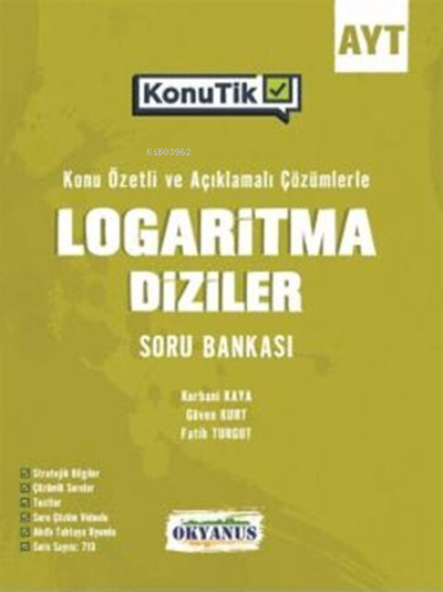 Ayt KonuTik Logaritma Diziler Soru Bankası