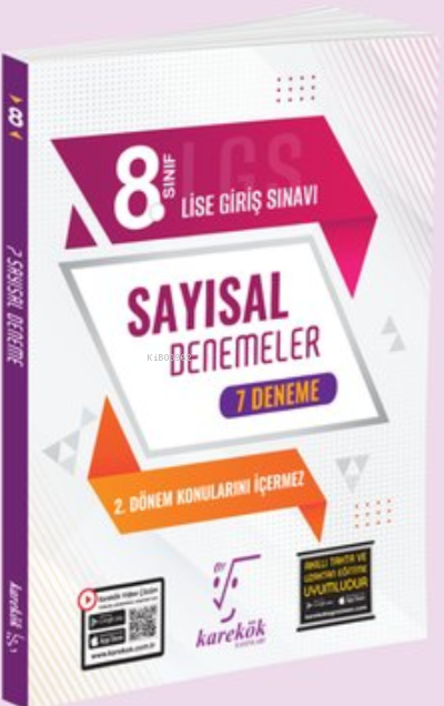 2023 8.Sınıf LGS 1.Dönem Sayısal Deneme 7'li