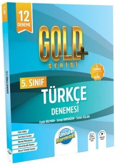 Ünlüler Karması 5. Sınıf  Gold Türkçe 12 Deneme   (Yeni)