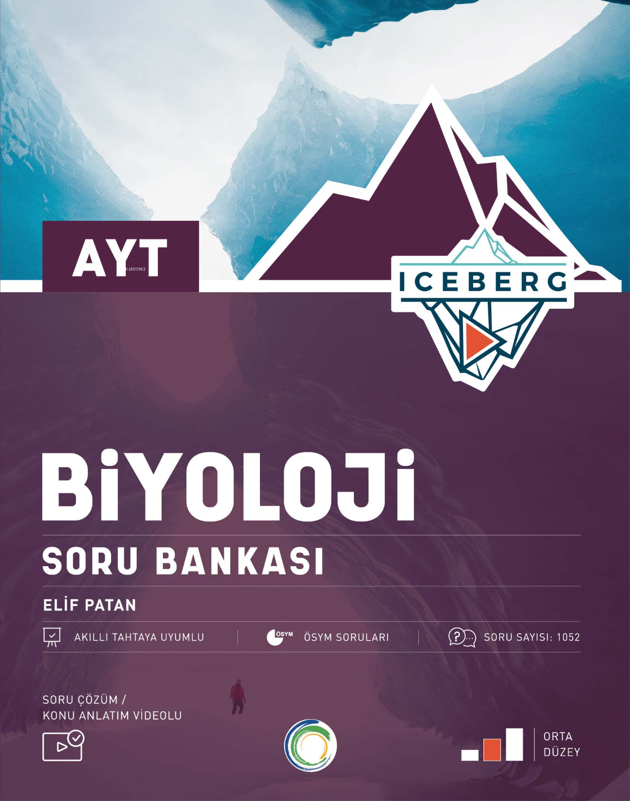 Okyanus Yayınları AYT Biyoloji Iceberg Soru Bankası