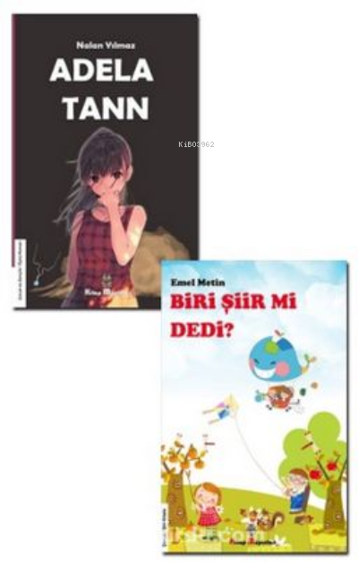  Adela Tann Biri Şiir Mi DediÇocuk Kitapları Seti (2 Kitap) | Adela Tann Biri Şiir Mi DediÇocuk Kitapları Seti (2 Kitap) | Nalan Yılmaz | Kitap Müptelası Yayınları | 2453326356180 