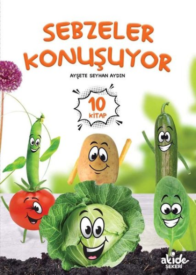 Sebzeler Konuşuyor Seti - 10 Kitap Takım