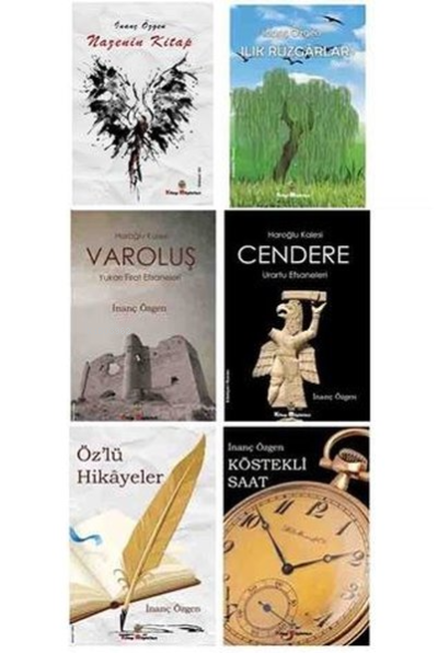  İnanç Özgen Kitapları Seti 6 Kitap Takım | İnanç Özgen | Kitap Müptelası Yayınları | 2453328245215 | 