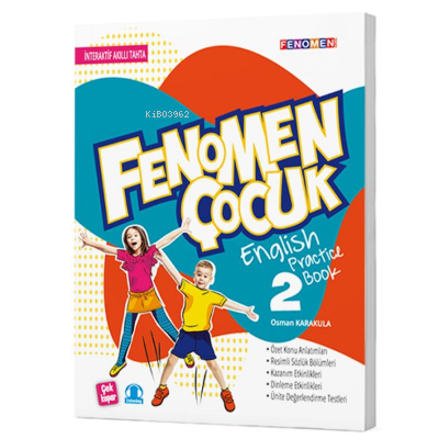 Fenomen Çocuk 2. Sınıf English Practice Book