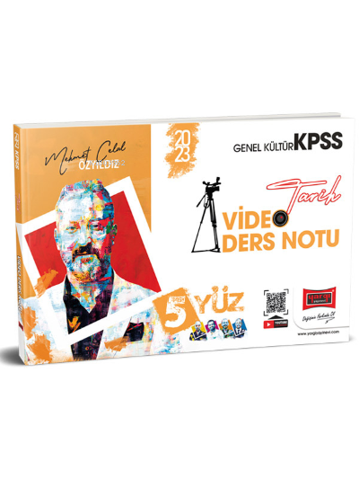  2023 KPSS 5Yüz Tarih Video Ders Notları (MCelal Özyıldız) | Mehmet Celal Özyıldız | Yargı Yayınevi | 9786254213328 | 