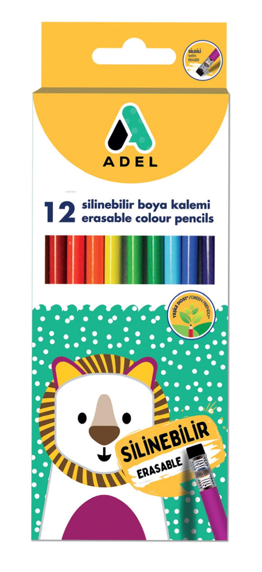  Adel Bls Silinebilir Boyak 12Li (Fsc) | Adel Bls Silinebilir Boyak 12Li (Fsc) | Adel | 8681241168159 