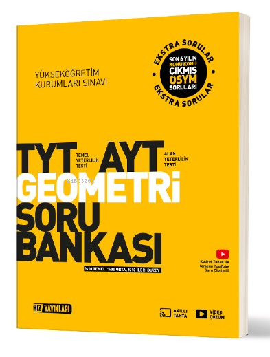 Hız Yayınları TYT-AYT Geometri Soru Bankası