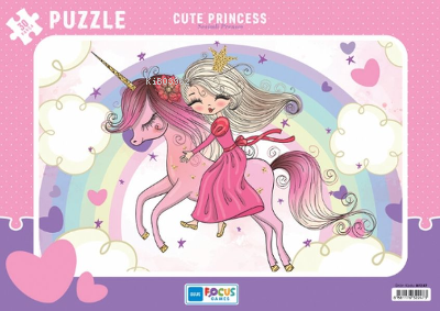 Cute Princess Sevimli Prenses Puzzle 30 Parça;Cute Princess