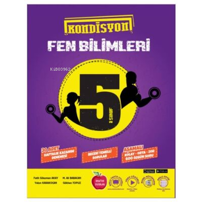  Newton Yayınları 5Sınıf Kondisyon Fen Bilimleri Deneme | Kolektif | Newton Yayınları | 9786057727824 | 
