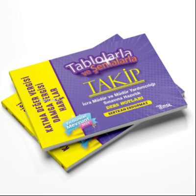  Takip Tablolarla Katma Değer Vergisi Damga Vergisi Harçlar Konu ANlatımı | Takip Tablolarla Katma Değer Vergisi Damga Vergisi Harçlar Konu ANlatımı | Sertkan Erdurmaz | Temsil Kitap | 9786256416031 