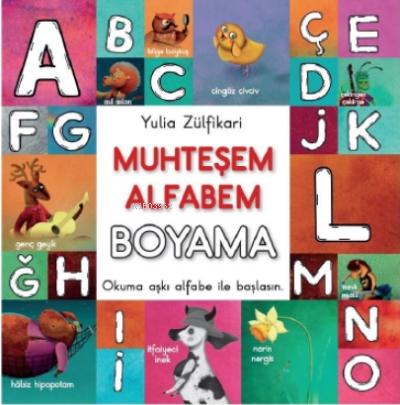  Muhteşem Alfabem Boyama | Yulia Zülfikari | Doğan Egmont Yayıncılık | 9786254162046 | 