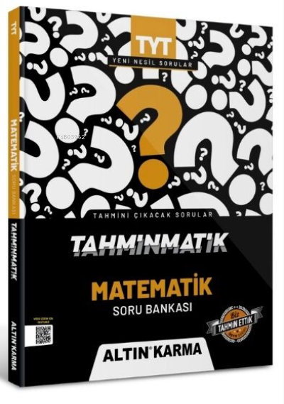 Altınkarma Tahminmatik TYT Matematik Soru Bankası