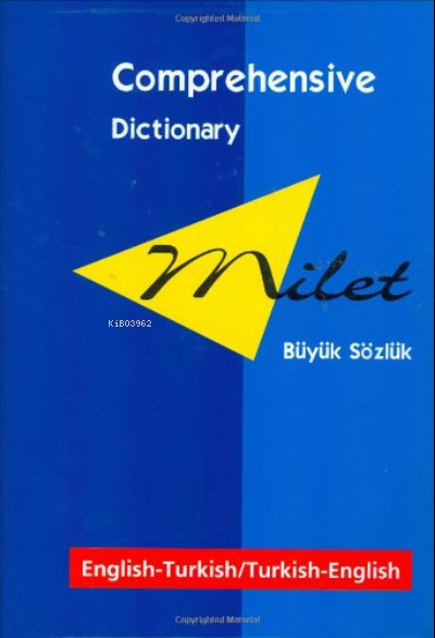  Comprehensive Dictionary (English–Turkish & Turkish–English) | Kolektif | Milet Dergi Kitap Yayın | 9781840590838 | 