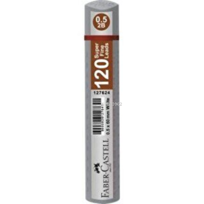  Faber Grip Min 05 2B 60 Mm 120Li Gümüş Tüp | Faber Grip Min 05 2B 60 Mm 120Li Gümüş Tüp | Faber Castell | 6933256646729 