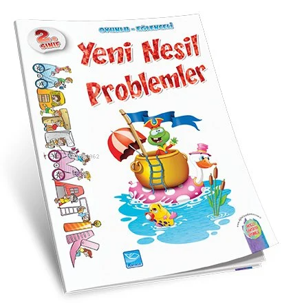  2 Sınıf Oyunlu Eğlenceli Yeni Nesil Problemler | 2 Sınıf Oyunlu Eğlenceli Yeni Nesil Problemler | Kolektif | Karaca Eğitim Yayınları | 9786051903446 