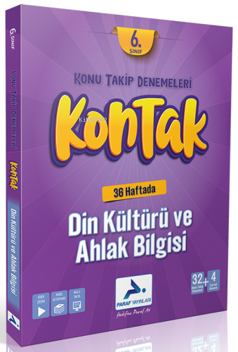 6. Sınıf Din Kültürü ve Ahlak Bilgisi Kontak Konu Takip Denemeleri