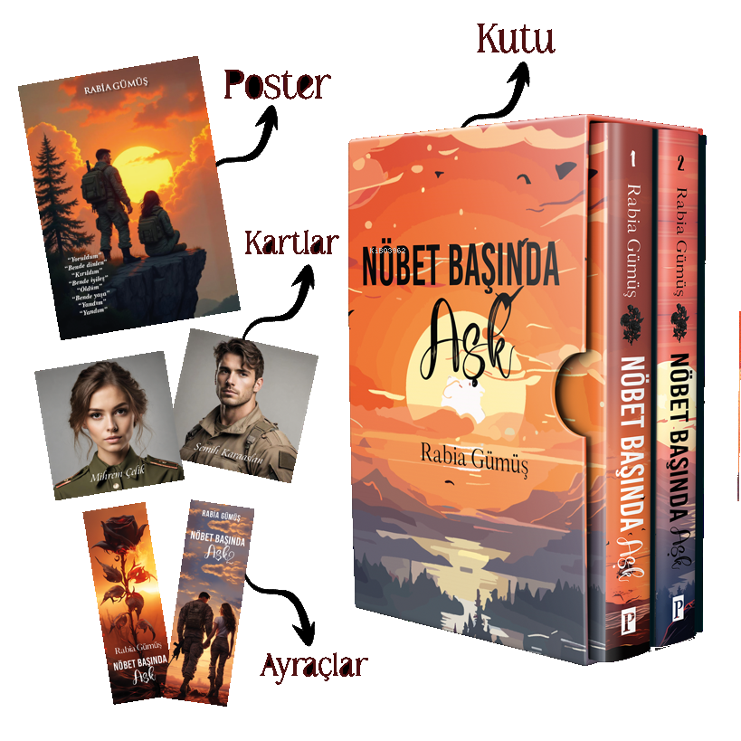 Nöbet Başında Aşk - Kutulu Set