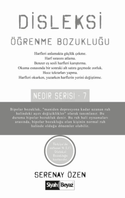 Disleksi Öğrenme Bozukluğu Nedir Serisi - 7