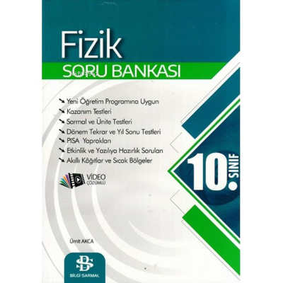  10 Sınıf Fizik Soru Bankası | 10 Sınıf Fizik Soru Bankası | Kolektif | Bilgi Sarmal | 9786257905589 