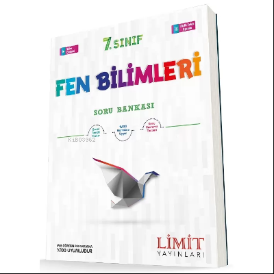  Limit 7Sınıf Fen Bilimleri Soru Bankası | Kolektif | LMT Limit Yayınları | 9786052754344 | 