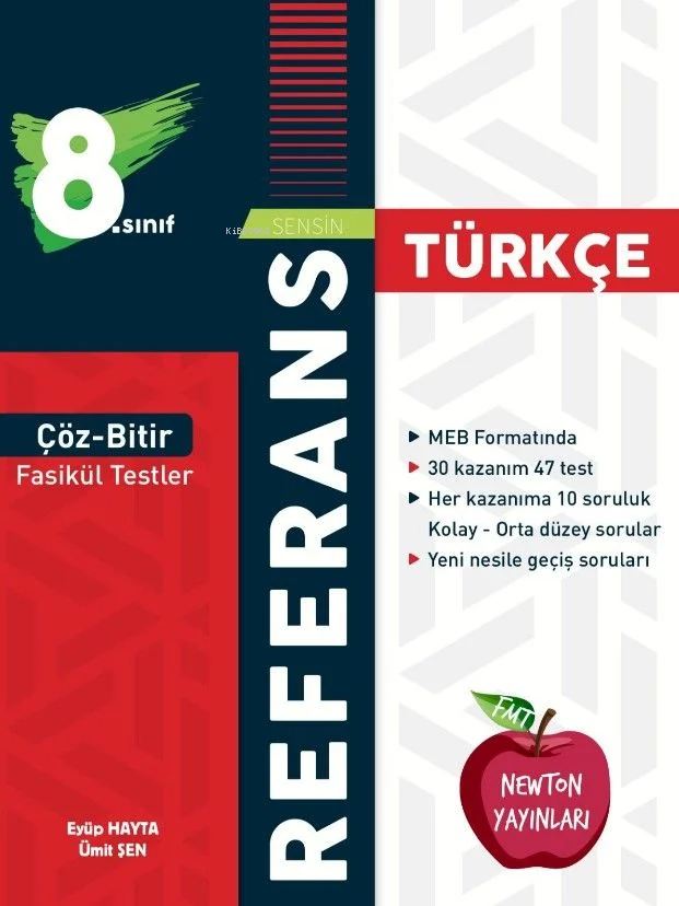 8.Sınıf Çöz Bitir Referans Türkçe Fasikül Testler