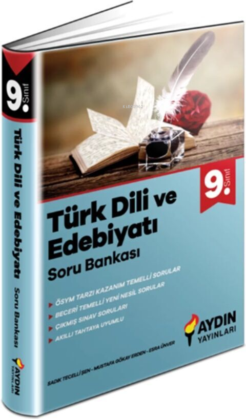 Aydın Yayınları 9. Sınıf Türk Dili ve Edebiyatı Soru Bankası