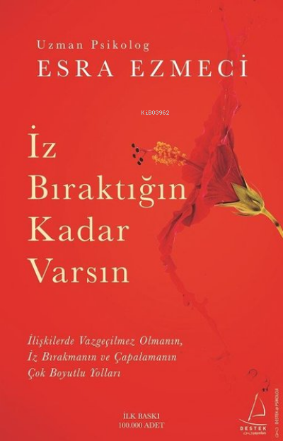 İz Bıraktığın Kadar Varsın;İlişkilerde Vazgeçilmez Olmanın, İz Bırakmanın ve Çapalamanın Çok Boyutlu Yolları