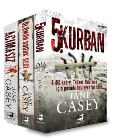  Jane Casey Polisiye Set 3 (3 Kitap Takım) | Jane Casey Polisiye Set 3 (3 Kitap Takım) | Jane Casey | Olimpos Yayınları | 9786258043099 