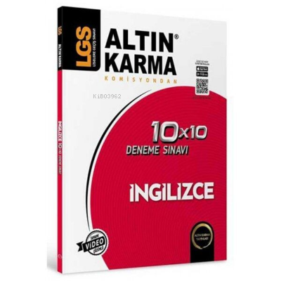 Altın Karma 8.Sınıf LGS İngilizce 10x10 Deneme Sınavı