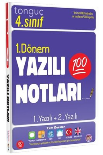 4. Sınıf Yazılı Notları 1. Dönem 1 ve 2. Yazılı