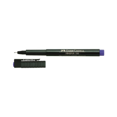  Faber Castell Fınepen (1511) (Document) (Mavi) (10 Lu) | Faber Castell | 4005401020042 | 