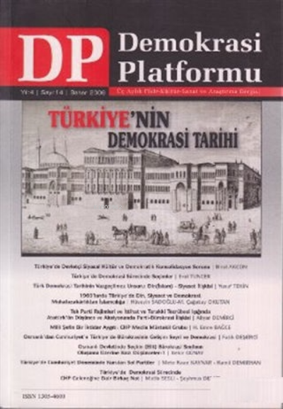 Türkiye’nin Demokrasi Tarihi - Demokrasi Platformu Sayı: 14