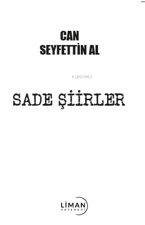 Sade Şiirler