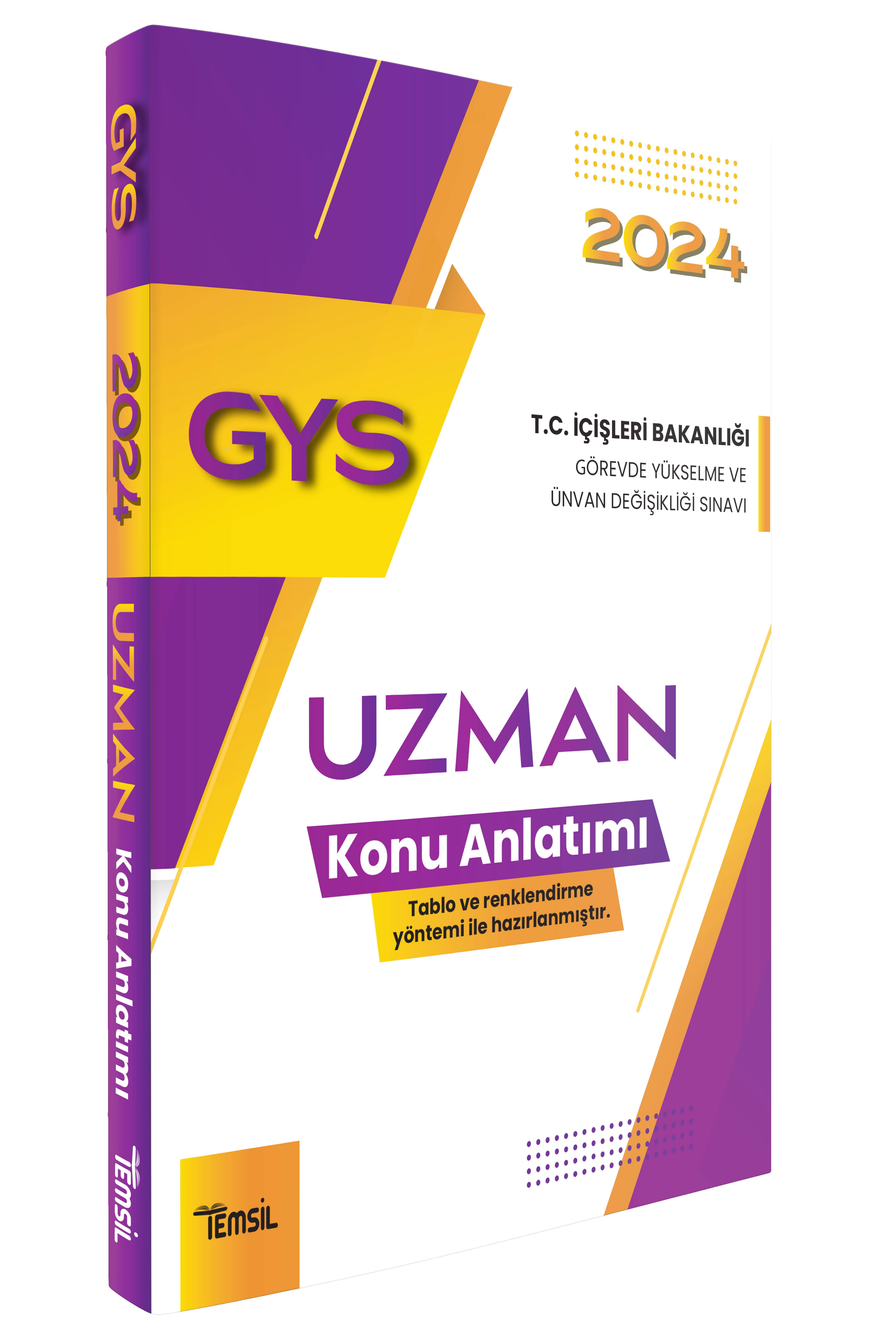  Uzman Konu Anlatımıİçişleri Bakanlığı Görevde Yükselme ve Ünvan Değişikliği Sınavı | Sami Sönmez | Sanem Hande Bayramoğlu | Temsil Kitap | 9786256623521 | 