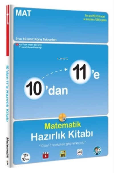 10'dan 11'e Matematik Hazırlık Kitabı
