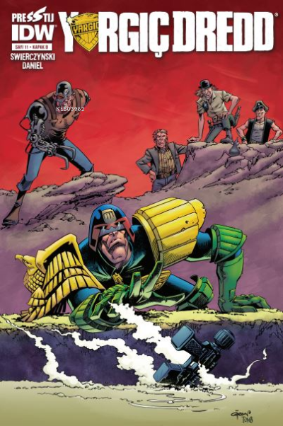  Yargıç Dredd 11 Kapak B | Duane Swierczynski | Presstij | 9786056876462 | 3990000046716 | 