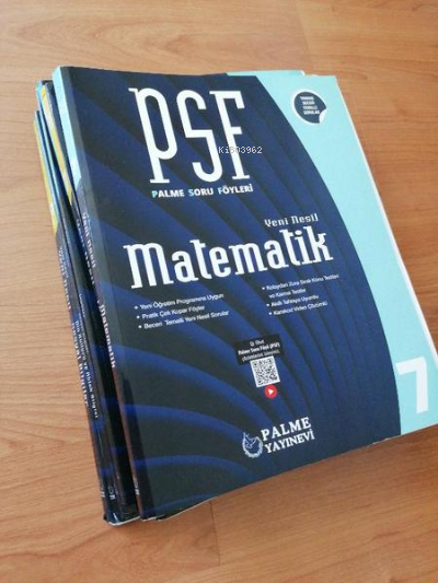  Palme Psf 7Sınıf Matematik Soru Föyleri *Kurumsal* | Kolektif | Palme (Hazırlık) | 9786052827505 | 