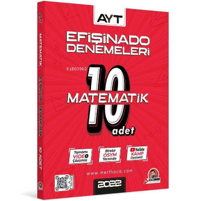  AYT Efişinado Denemeleri | AYT Efişinado Denemeleri | Kolektif | KR Akademi | 9786057110640 