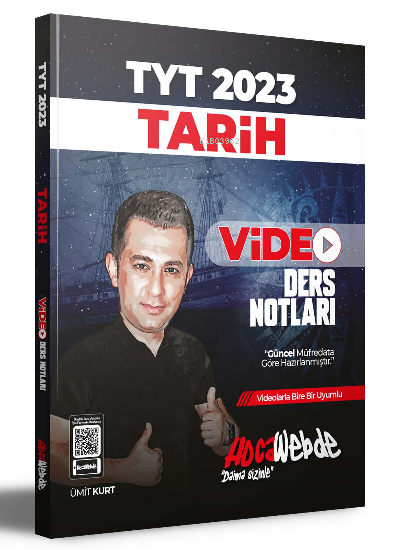  2023 TYT Tarih Video Ders Notları | 2023 TYT Tarih Video Ders Notları | Ümit Kurt | HocaWebde | 9786258257137 