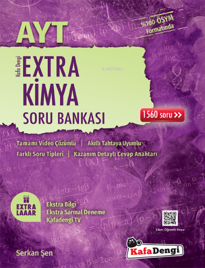  AYT Extra Kimya Soru Bankası | Kolektif | Kafa Dengi | 9786257079679 | 