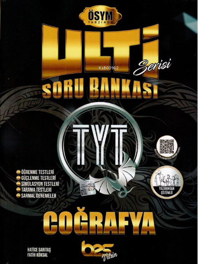  BES ULTİ TYT SORU BANKASI COĞRAFYA 2022 | Kolektif | Bes Yayınları (Hazırlık) | 9786052624913 | 