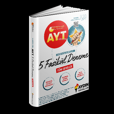 Aydın Yayınları AYT 5 Fasikül Deneme