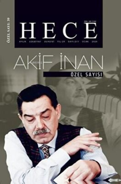  Akif İnan Özel Sayısı | Kolektif | Hece Yayınları | 9771301210399 | 