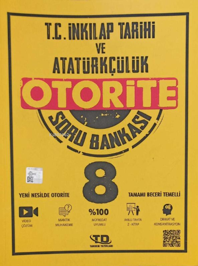 Otorite İnkılap Tarihi Soru Bankası