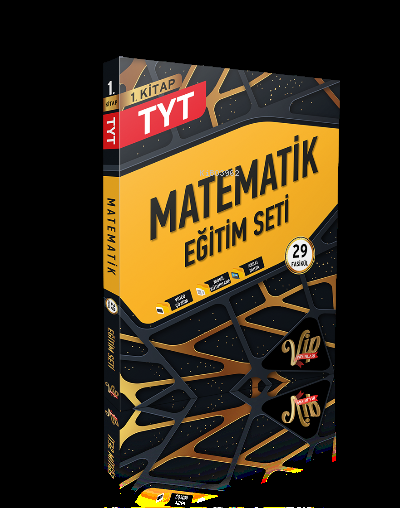 Vip Tyt Matematik Eğitim Seti 1. Kitap - (Gold)