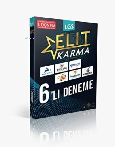  Elit Karma 8Sınıf 6 Fasikül Deneme 2023 1Dönem Konuları | Kolektif | Prf Yayınları | 9786258110364 | 