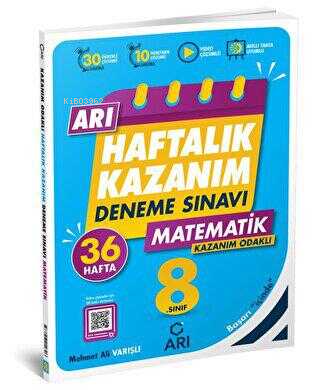 8 Sınıf Haftalık Kazanım Matematik Deneme Sınavı