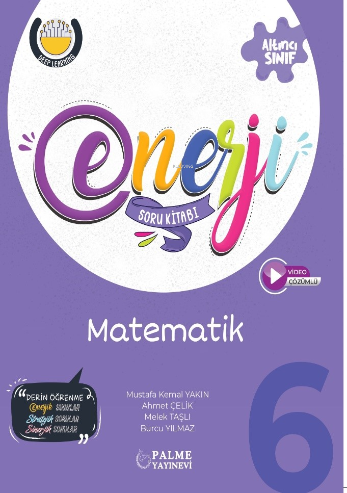 6.Sınıf Enerji Matematik Soru Kitabı