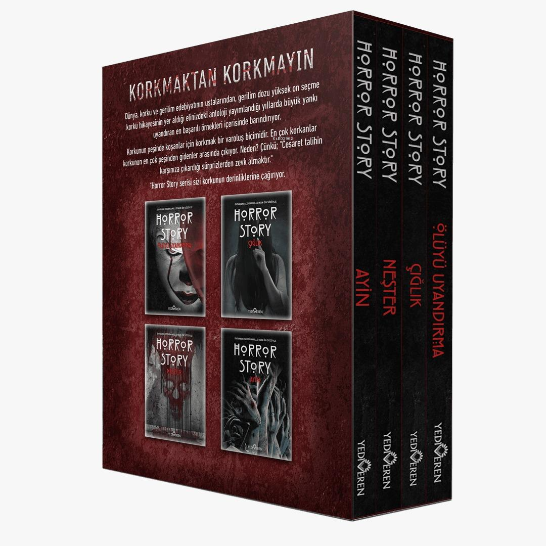 Horror Story Kutulu 4 Kitap Set