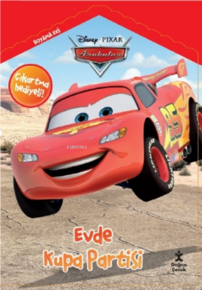 Disney Pixar Arabalar Boyama Evi Evde Kupa Partisi